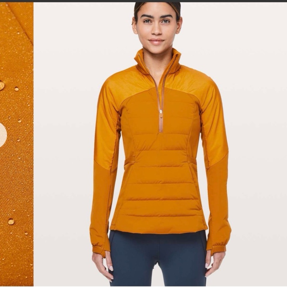 lululemon - Down for it all- Fools Gold Size 6 Jacket